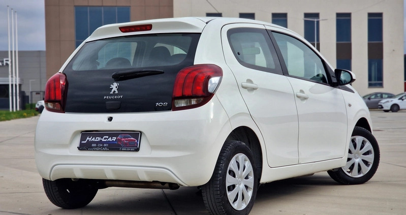 Peugeot 108 cena 22999 przebieg: 140020, rok produkcji 2015 z Murowana Goślina małe 742